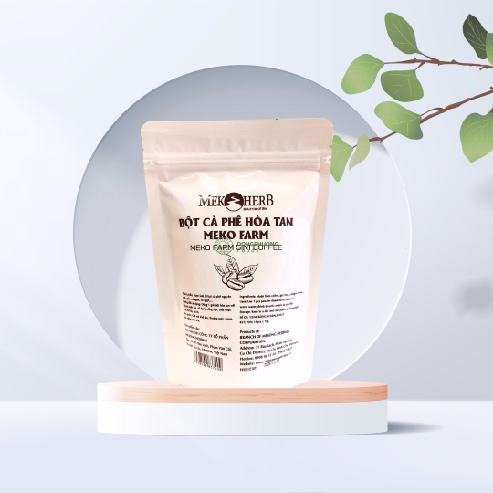 BỘT CÀ PHÊ HÒA TAN MEKO FARM