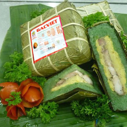 BÁNH CHƯNG LÁ CHÙM NGÂY (2,4KG/CẶP)