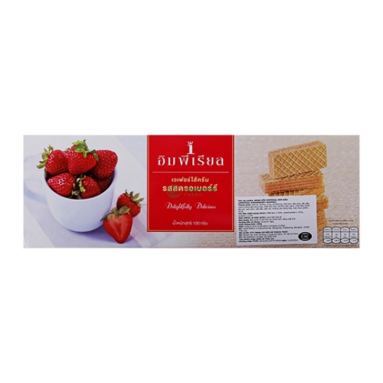 Bánh Xốp Imperial Hương Dâu (100g)