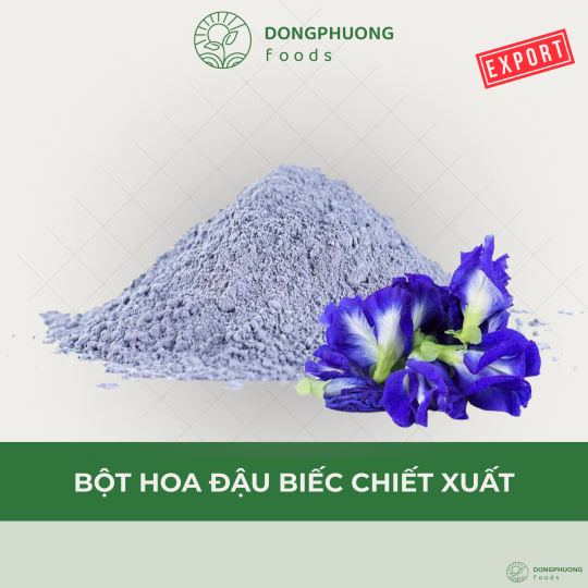 BỘT HOA ĐẬU BIẾC CHIẾT XUẤT