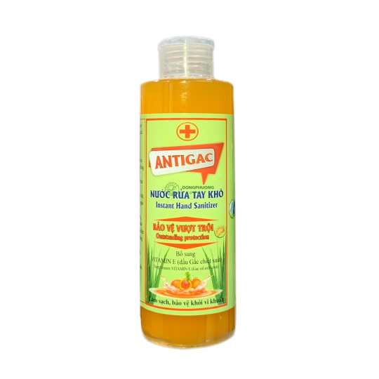NƯỚC RỬA TAY KHÔ ANTIGAC 190ML