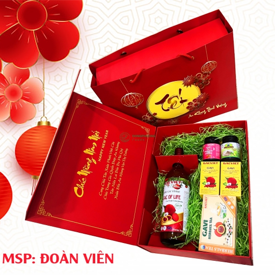 HỘP QUÀ TẾT ĐOÀN VIÊN