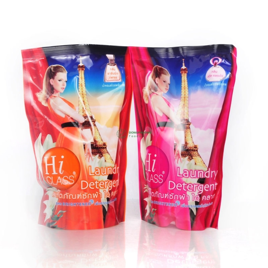 Nước giặt Hi-class 500ml (Màu hồng)