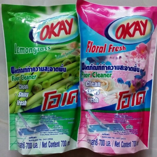 NƯỚC LAU SÀN NHÀ OKAY 700ml TÚI