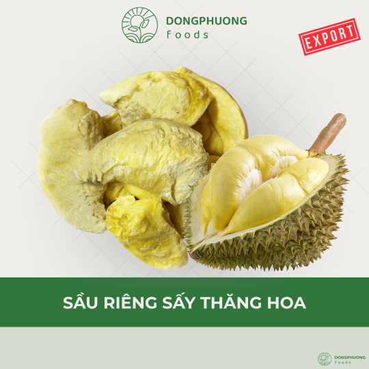 SẦU RIÊNG SẤY THĂNG HOA 