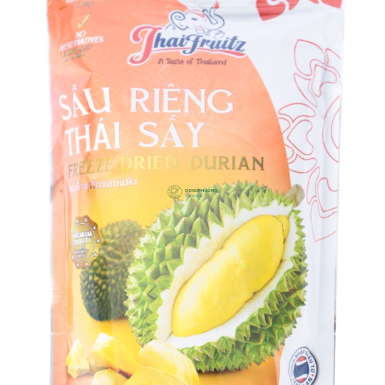 Sầu riêng sấy giòn khói Thaifruitz 40g