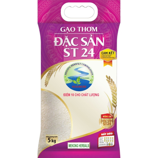 Gạo Hữu cơ  Mekong Herbals  (2kg)