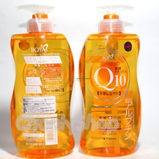 Sữa tắm Q10 800ml (vàng)