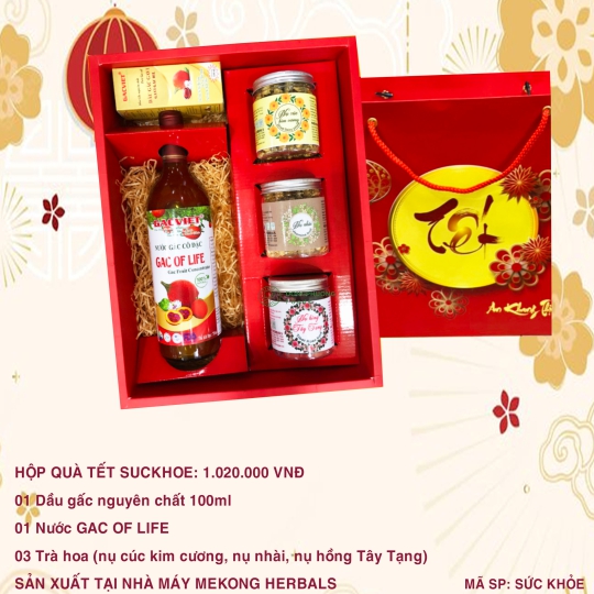 HỘP QUÀ TẾT SỨC KHỎE