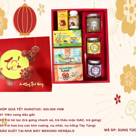 HỘP QUÀ TẾT SUNG TÚC