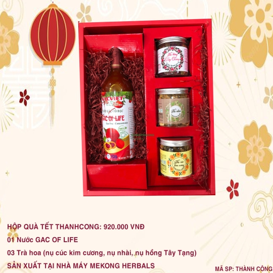 HỘP QUÀ TẾT THÀNH CÔNG