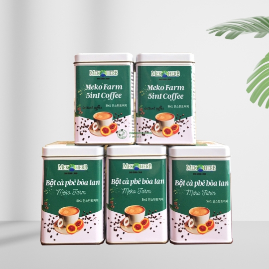 BỘT CÀ PHÊ HÒA TAN 5 TRONG 1