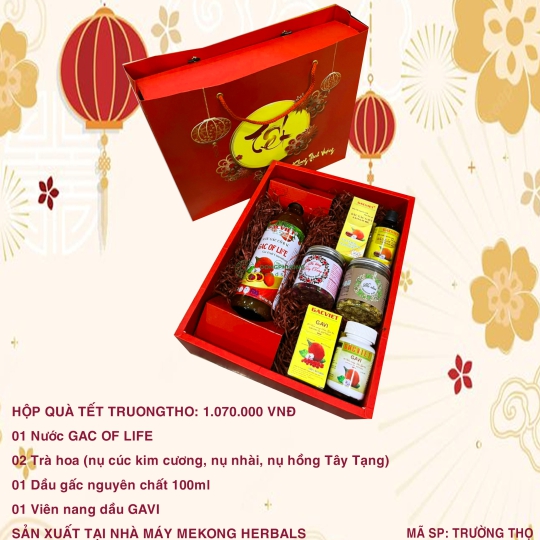 HỘP QUÀ TẾT TRƯỜNG THỌ