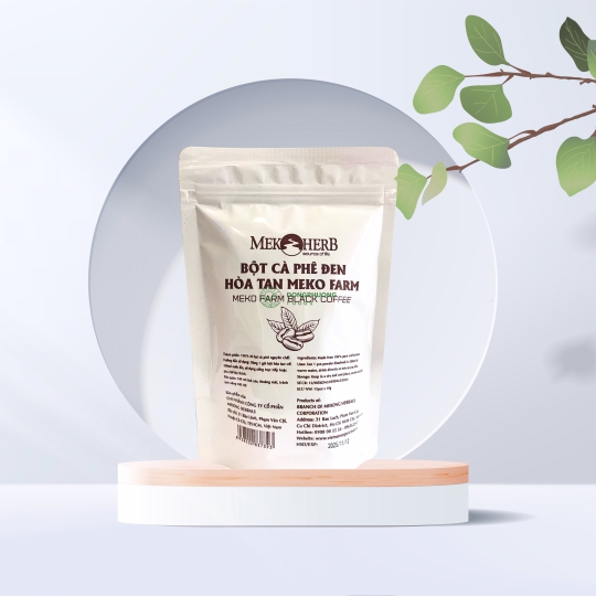 BỘT CÀ PHÊ ĐEN HÒA TAN MEKO FARM