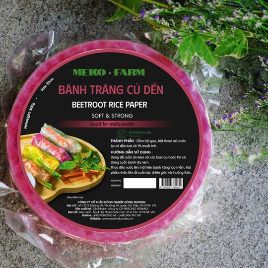BÁNH TRÁNG CỦ DỀN