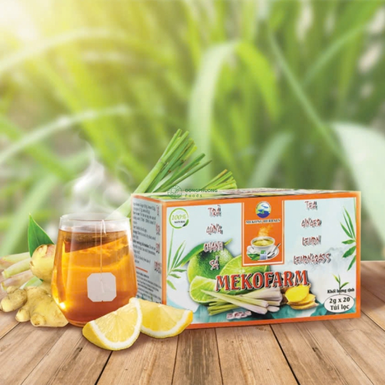 TRÀ GỪNG CHANH SẢ 